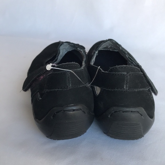 Ros Hommerson NWT black suede Mary Janes flats, 7W - Picture 6 of 6